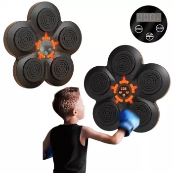LEAN TOYS Musikalische Boxmaschine Bluetooth Wandboard LED Lichter