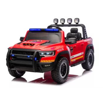 LEAN CARS RAM ZB629-F batteriebetriebenes Feuerwehrauto