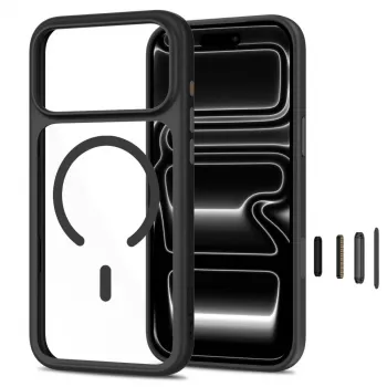 TECH-PROTECT MAGONE MAGSAFE CC + GLASS 2-PACK IPHONE 17 PRO / 18 PRO SCHWARZ/TRANSPARENT