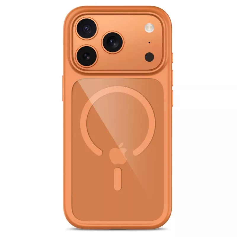 TECH-PROTECT MAGONE MAGSAFE CC + GLAS 2ER-PACK IPHONE 17 PRO MAX / 18 PRO MAX COSMIC ORANGE/CLEAR