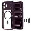 TECH-PROTECT MAGPEAK MAGSAFE CC IPHONE 17 PRO / 18 PRO DARK CHERRY/CLEAR
