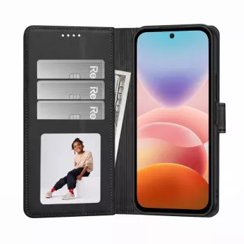 Tech-Protect Wallet für Xiaomi Redmi 17 4G / 5G schwarz