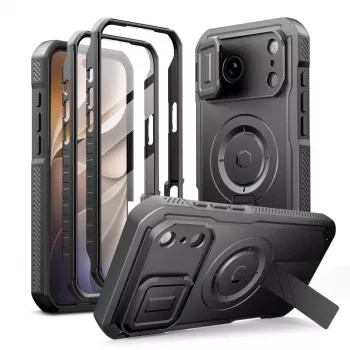 TECH-PROTECT KEVLAR MAGSAFE 2-SET IPHONE 17 PRO / 18 PRO SCHWARZ