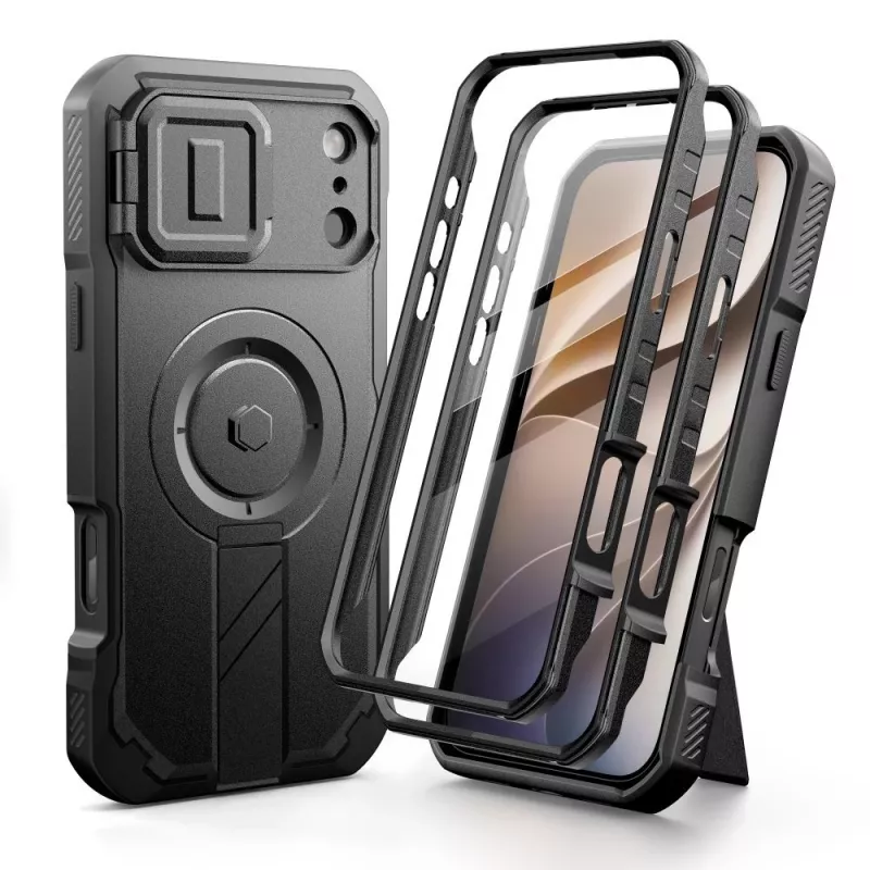 TECH-PROTECT KEVLAR MAGSAFE 2-SET IPHONE 17 PRO / 18 PRO SCHWARZ