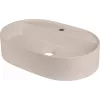 DEANTE Granit-Aufsatzwaschbecken mit Platz für einen Wasserhahn - oval