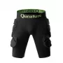 Qunature Ski Advanced L Hüftprotektoren - Skifahren Snowboard Schlittschuhlaufen - Schwarz