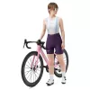Rockbros YDDK017-1 TVI Damen-Radhose mit Trägern und Polster L – lila