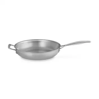 LE CREUSET 3-lagige Edelstahlpfanne ohne Beschichtung Ø28cm