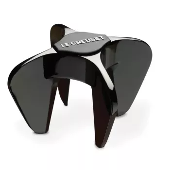 Le Creuset SW-100 Champagner Stern Sektflaschenöffner 7,2x4,3cm schwarz Nickel