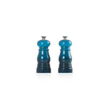 Le Creuset Salz- und Pfeffermühlen-Set 11cm blau