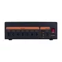 JOYO JJP04 Gitarren-Effektpedal-Netzteil - 10 isolierte Ausgänge, DC 9V/12V/18V, Aluminiumlegierung, Schwarz