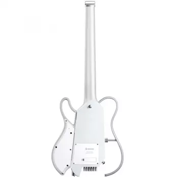 DONNER-HUSH-X-LIVE-WHITE - Elektrische Gitarre mit eingebautem Lautsprecher