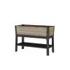 KETER Blumentopf Deco Elevated Garden Bed 48L Walnuss