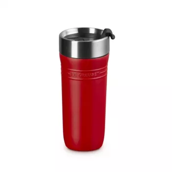 LE CREUSET Thermobecher ON THE GO 350 ml rot
