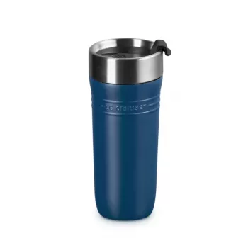 LE CREUSET Thermobecher ON THE GO 350 ml Blau