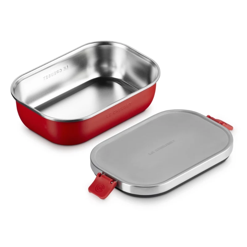 LE CREUSET Lunchbox ON THE GO 900 ml rot