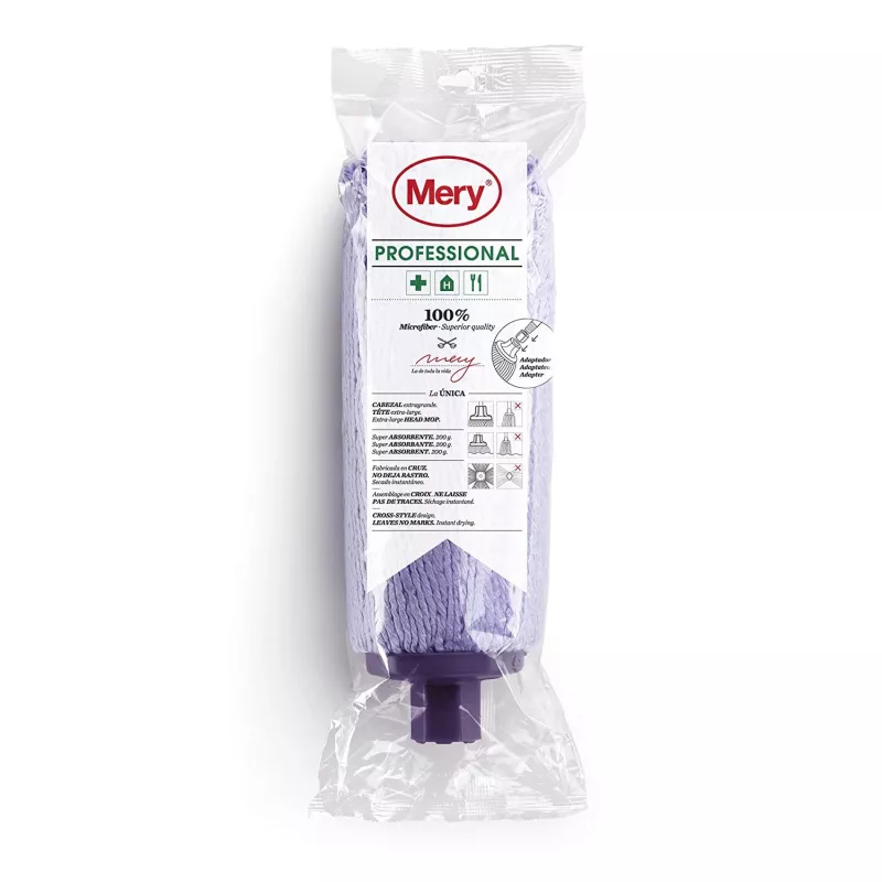 MERY Austauschbarer Bürstenkopf Microfaser Professional 26,5cm 200gr