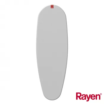 RAYEN Bügelbrettbezug Basic Easyclip Aluminium 130x47cm