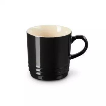 LE CREUSET Steingut-Becher 350 ml schwarz