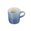 LE CREUSET Steingut-Tasse 350ml graublau