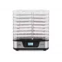 ETA Secca Premium ETA930190000 Dörrautomat, 8 rechteckige Einsätze, 380 W, Silber