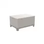 KETER Gartentisch/Aufbewahrungsbox Scandi Storage Table kieselgrau/hellbeige