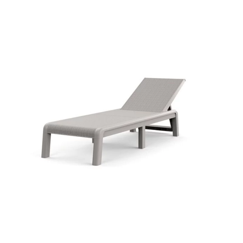 KETER Atlas Sonnenliege mit Auflage hellbeige