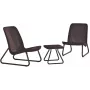 KETER Gartenmöbel-Set Rio Patio Set braun