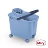 MERY Eimer 14L mit Steckrädern blau