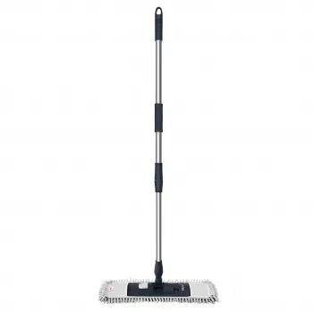 MERY Mikrofaser-Mopp 45cm mit Metall-Teleskopstiel 80-140cm Premium