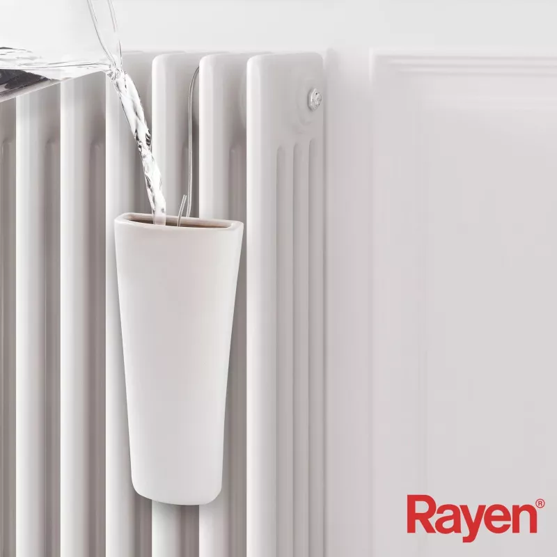 RAYEN Luftbefeuchter 2er-Set 18,5x8,5x2,8cm Keramik