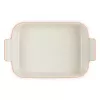 LE CREUSET Rechteckige Auflaufform Heritage Steingut 26x19cm / 2,4L rot