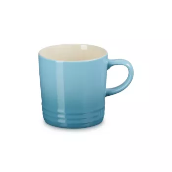 LE CREUSET Steingut-Tasse 350 ml Türkisblau