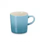 LE CREUSET Steingut-Tasse 350 ml Türkisblau