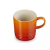 LE CREUSET Steinzeug-Tasse 350 ml orange