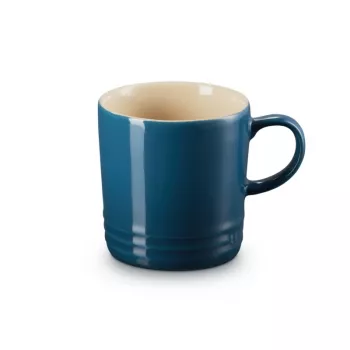 LE CREUSET Steingutbecher 350 ml Dunkelblau