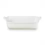 Le Creuset Rechteckige Heritage Steinzeug Auflaufform 26x19cm / 2,4L weiß
