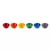 LE CREUSET Set aus 6 Steingut-Schalen 330ml in verschiedenen Farben