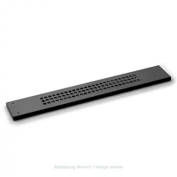 Triton RAB-PO-XF1-X1 Filter für 600 mm breite Rack-Basis, Schwarz