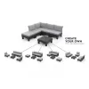 KETER Element Gartenstuhl Grau/Hellgrau 29212923900