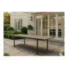 KETER Gartentisch ausziehbar Deco Porto Nova ausziehbar 200-280 Eschenholz-Optik/schwarz