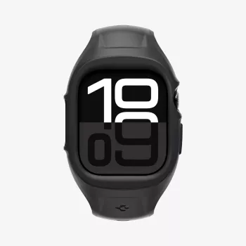 Spigen Liquid Air Pro – Hülle mit Armband für Apple Watch Ultra 49 mm (Schwarz)