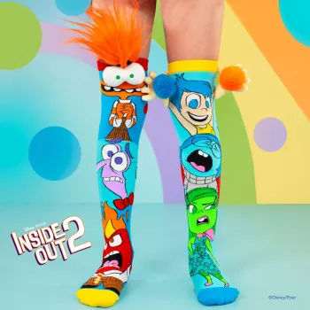 MADMIA Kinder Kniestrümpfe Socken In Den Kopf Passt Nicht 2 3d Disney / Md025
