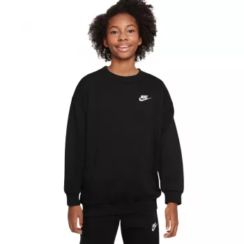 Nike Sportswear Club Fleece Kinder-Sweatshirt Schwarz FD2923 010 L