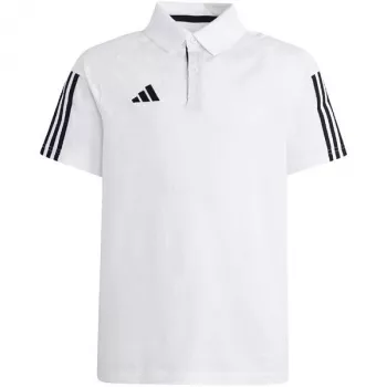 adidas Tiro 23 Competition Cotton Kinder T-Shirt weiß IC4576 140cm