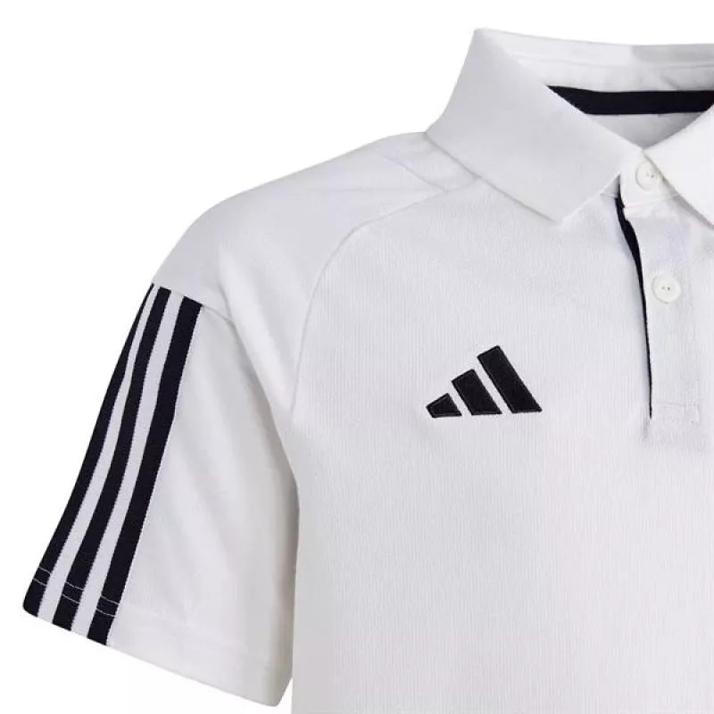 adidas Tiro 23 Competition Cotton Kinder T-Shirt weiß IC4576 140cm