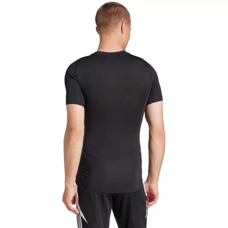 Herren adidas Techfit Kurzarm-T-Shirt schwarz JP4674 2XL