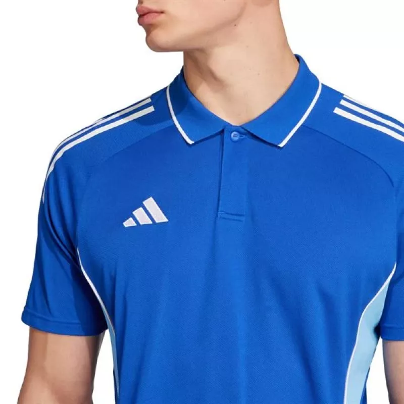 Herren adidas Tiro 25 Competition Poloshirt blau JY1803 2XL