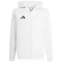 adidas Entrada 26 Full Zip Hoodie Kinder-Sweatshirt weiß KH1783 164cm