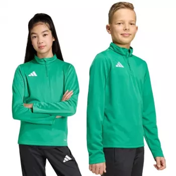 adidas Entrada 26 Trainingsshirt Kinder Sweatshirt grün JZ6632 116cm